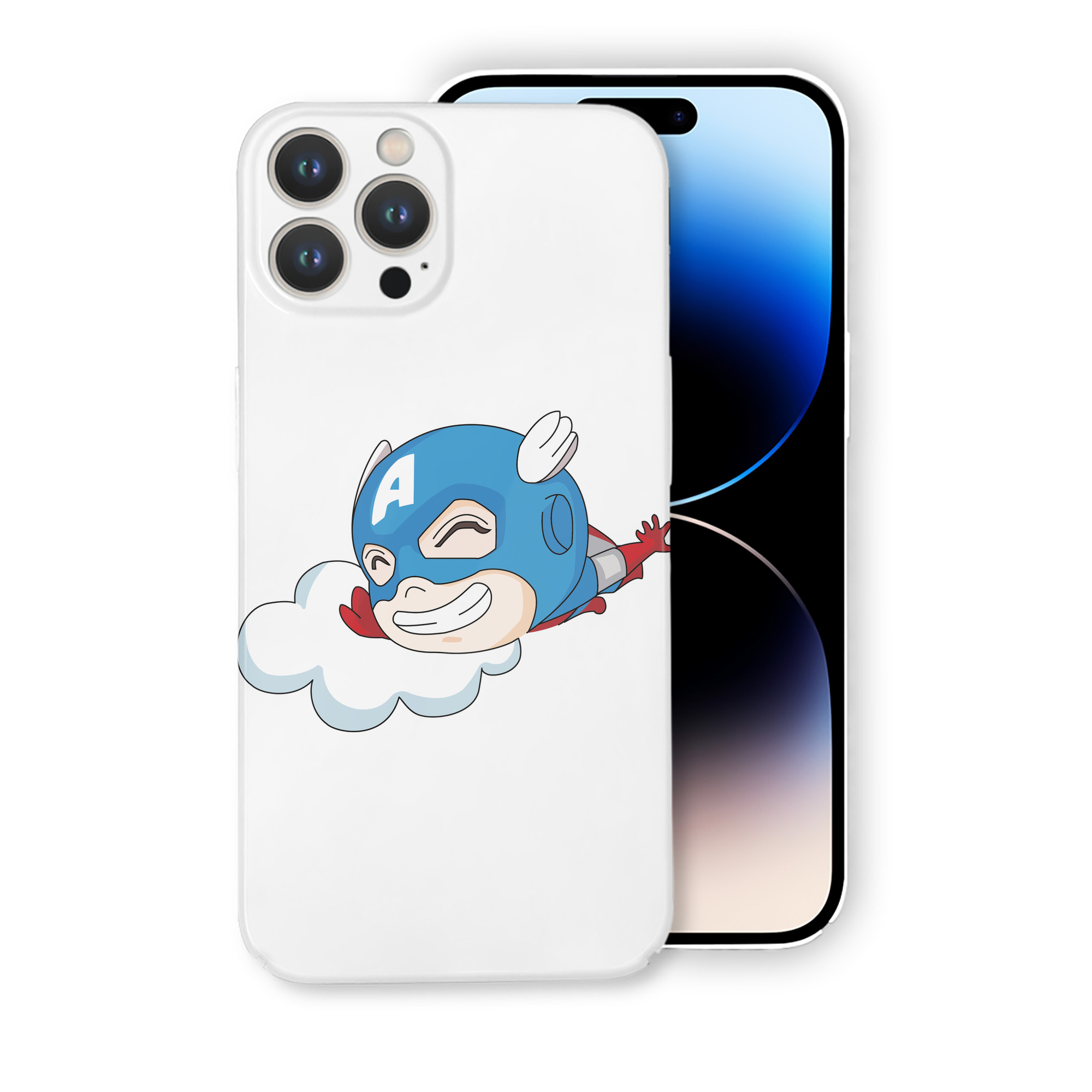 （画像用） アベンジャーズ The Avengers 【iPhone 14シリーズ対応】ハードケース